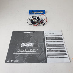 HOT TOYS FIGURINE - AVENGERS END GAME IRON MAN MARK LXXXV BATTLE DAMAGED VERSION / IN BOX WITH ALL ACCESSORIES - MMS543 D33