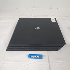 SONY GAME CONSOLE CUH-7202B PS4 PRO - 1TB W/ CONTROLLER (MISSING BACK STICKER & GRIP) & Cords