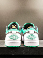 Nike Air Jordan 1 Low 'White Lucky Green' 2020 - Mens Shoes US 11