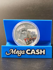 1 Crown - Elizabeth II Platinum Jubilee - Windsor Castle - Platinum Plated