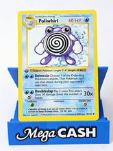 Poliwhirl 38/102 First 1st Edition Shadowless Base Set 1999 NM