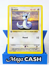Dratini 26/102 First 1st Edition Shadowless Base Set 1999 NM
