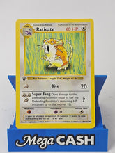 Raticate 40/102 First 1st Edition Shadowless Base Set 1999 NM