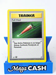 Full Heal 82/102 First 1st Edition Shadowless Base Set 1999 NM