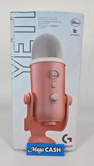 Logitech Pink Yeti Microphone - Opened Never Used