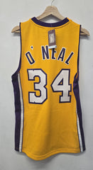 L.A. Lakers Shaq O'Neal Jersey - Swingman Collection Harwood Classic - Size Small