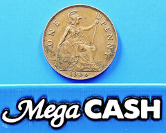 British 1936 Half Penny