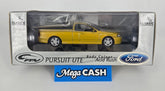 CLASSIC CARLECTABLES 1/43 SCALE 2003 FORD FPV PURSIUT UTE ACID RUSH