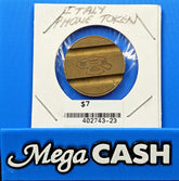 Public Telephone Token Italy 1972 Gettone Telefonico 7203