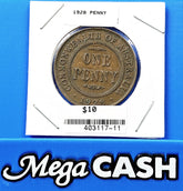 Australia 1928 One Penny