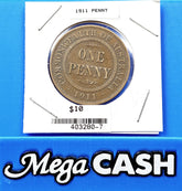 Australia 1911 One Penny