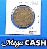 Australia 1942 Penny *Dot After Y* KG