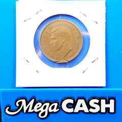 RARE Australia 1939 Half 1/2 Penny Kangaroo Reverse