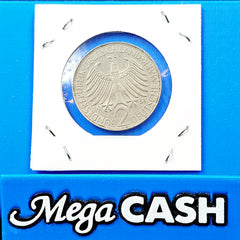 Germany 1958 Max Planck 2 Deutsche Mark 1858-1947