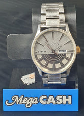 MENS - NIXON - ANALOGUE WATCH - STAR WARS - SENTRY SS - SILVER STEEL BAND