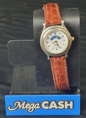 LADIES - ETERNITY - ANALOGUE WATCH - JAPAN MOVEMENT - BROWN LEATHER BAND - SR626SW