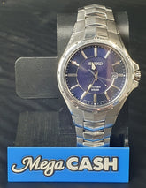 MENS - SEIKO - ANALOGUE WATCH - V157-OBLO - STEEL BAND