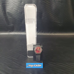 UNISEX - SWATCH - ANALOGUE WATCH - BLACK RUBBER BAND With CASE