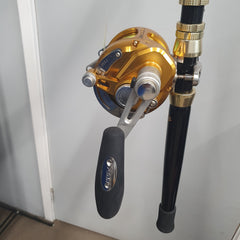PENN ROD AND REEL COMBO INTERNATIONAL 5VISX ALPS PELAGIC SERIES