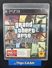Grand Theft Auto / GTA San Andreas Playstation 3 / PS3 Game
