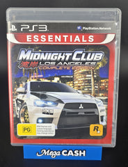 Midnight Club Los Angeles Complete Edition Playstation 3 / PS3 Game