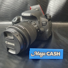 Canon - EOS 700D Digital Camera - with 18-55mm Lens & 55-250mm Lens + Charger & Bag