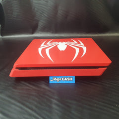 Sony PlayStation 4 (PS4) Slim 1TB CUH-2022B - Spiderman - with Cables & Controller