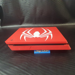 Sony PlayStation 4 (PS4) Slim 1TB CUH-2022B - Spiderman - with Cables & Controller