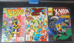 The X-MEN - Marvel Comics - 3 Comics
