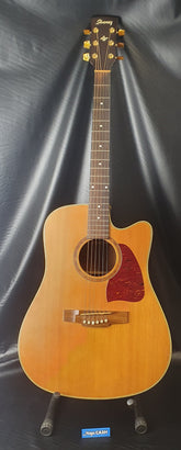 IBANEZ GUITAR - ACOUSTIC/ELECTRIC - ARTWOOD - AW15ECE-LG - IN SOFT CASE