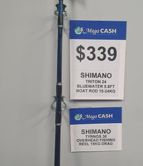 SHIMANO COMBO - Triton 24 Bluewater Rod + Tyrnos 30 Reel