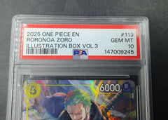 One Piece - Roronoa Zoro - PSA 10