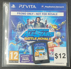 PSVITA - PLAYSTATION ALL-STARS - BATTLE ROYALE - PROMO - FULL GAME