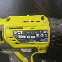 Ryobi - One+ R18DD4 - 18V 13mm Drill Driver with Battery & Charger