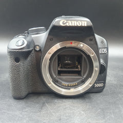 CANON - EOS 500D Digital Camera with 50mm Lens + Charger & Battery & Bag