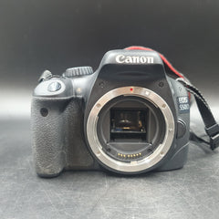 Canon EOS 550D Camera with EFS 18-55mm Lens