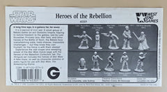 West End Games Star Wars Heroes of the Rebellion Collectors Set - 25mm Metal Figurines