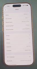 Apple - iPhone 17 Pro - 1TB - Unlocked - A3523 | MG8Q4X/A