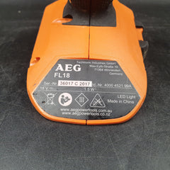 AEG - 18V LED Flood Light Skin Only - A18FL