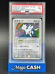 PSA 7 Togetic Holo - Rocket Gang Strikes Back - 057/084