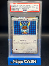 PSA 10 Vaporeon/Eevee Poncho 137/XY-P