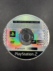 THE SIMPSONS Hit And Run - PlayStation 2 - PS2 Game