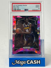 2019 Panini Prizm Bol Bol Pink Ice #282 - PSA 9