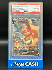 PSA 10 Charizard V - Brilliant Stars - 154/172