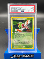 PSA 10 YANMA REV HOLO TEAM ROCKET RETURNS 28/109