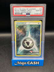PSA 10 Metal Energy Steelix Play Pokémon 95/95