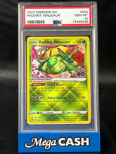 PSA 10 - Radiant Venusaur Pokemon GO 004/078
