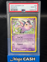 PSA 10 Grumpig 30/106 Emerald
