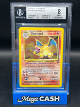 BGS 8 Charizard Base Set 2 4/130 Holo Unlimited