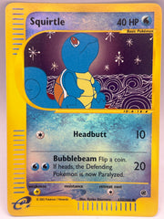 Pokémon - Squirtle 132/165 Rev Holo Expedition